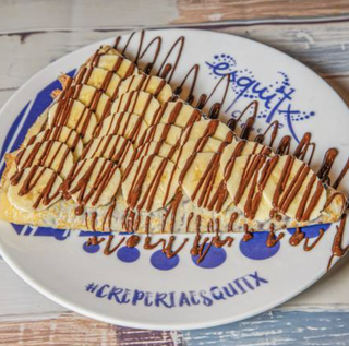 Crêpe De Plátano Con Chocolate