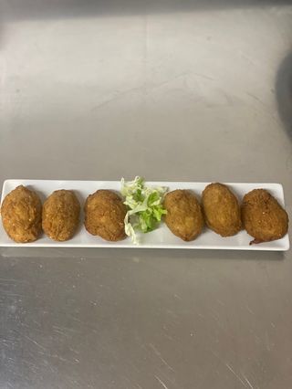 Ración Croquetas de Nuez y Queso Gorgonzola (6 Uds.)