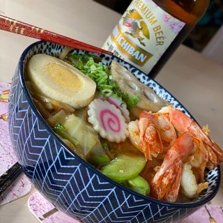 Ramen de Gamba