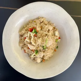 ARROZ CON POLLO Y VERDURAS