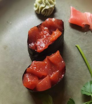 Gunkan De Atún Picante (2 Pzs.)