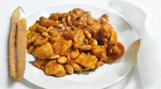 42.Pollo con mandorle