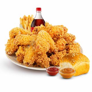 Combo familial d ailes et pilons de poulet 18 pieces 