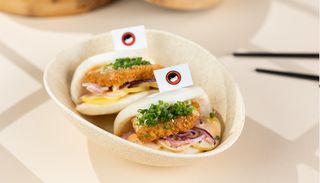 ქათმის ბაო / Chicken Bao