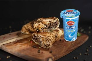 Combo Shaorma mixt lipie+Ayran