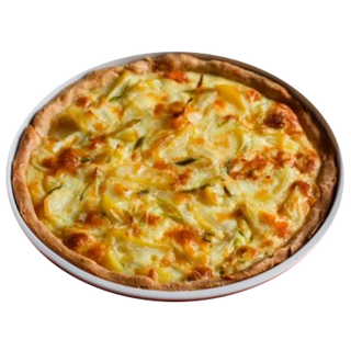 Plato kebab gratinado