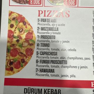 7. Pizza Hawaiana