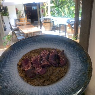 Risotto Con Entrecot Uruguayo