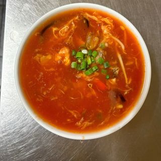 Zupa pekińska  ostro-kwaśno-słodka