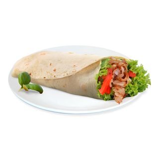 Денер с курицей в лаваше