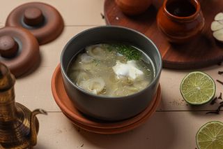 Пельмени с бульоном (400гр)