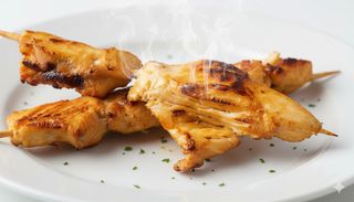 Spiedini di pollo