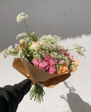 Bukiet romantyczny nieregularny duży