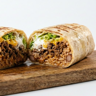 Burrito De Carne Picada