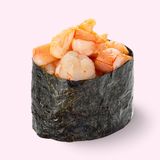 Ролл "Эби спайс гункан" 