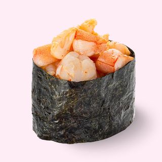 Ролл "Эби спайс гункан" 