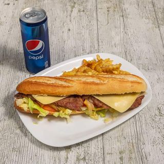 Bocadillo De Hamburguesa