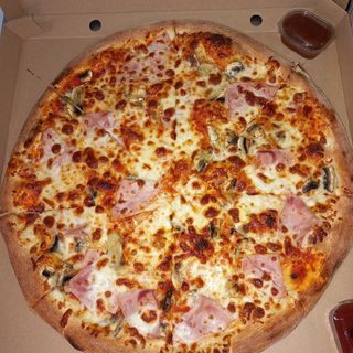 Pizza Prosciutto funghi mare   Ø32cm