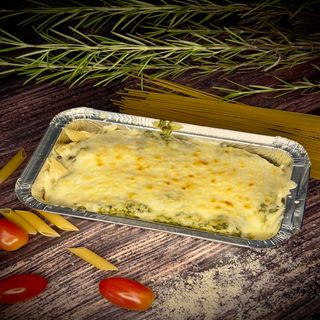 Zapiekanka makaronowa szpinakowa 900g