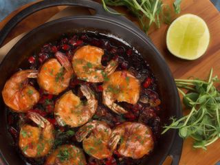 ТИГРОВІ КРЕВЕТКИ НА ВОГНІ (189g)