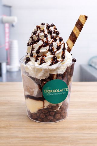 Coppa speciale cioccolato