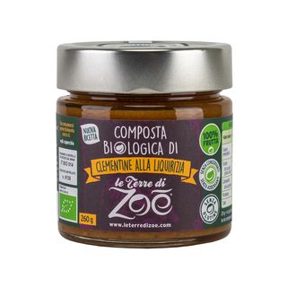 Composta bio di clementine e liquirizia 260g