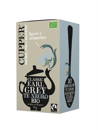 Infusión Te Negro Earl Grey Cupper 20...