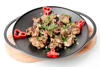 Ficăței de pui la grătar