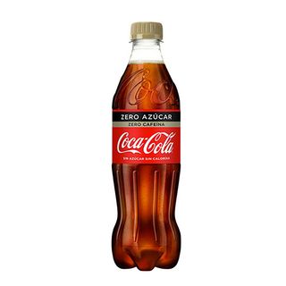 Coca-Cola Zero Azúcar Zero Cafeína botella 500ml.