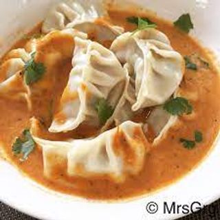 Chicken Jhol Momo (dumpling soup)