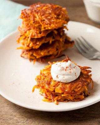 Деруни з гарбуза з часником