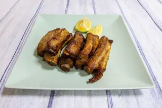 57. Costillas con salsa Barbacoa