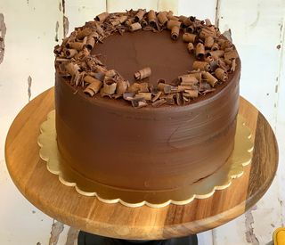 Tarta de chocolate con dulce de leche (pequeña)