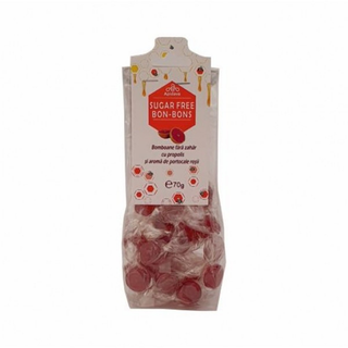 Bomboane fara zahar cu propolis – portocale rosii (70g)