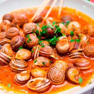 Caracoles En Salsa De Tomate