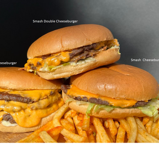 Meniu SMASH SPICY JALAPEÑO Double Cheeseburger   EXTRA