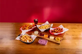 Skin-on fries
