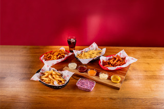 Skin-on fries