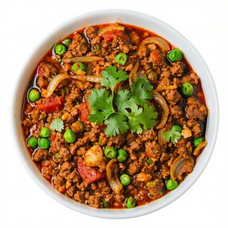 Hyderabadi Keema Mattar Masala