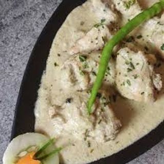 White chicken korma
