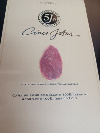 Loncheado Lomo, Cinco Jotas, 80gr