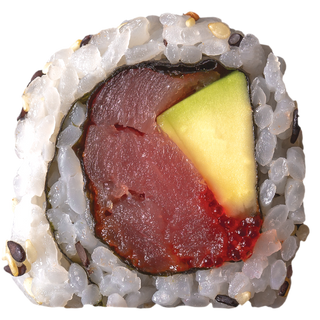 Sushi ura maki - American spicy tuna