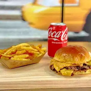 MENU DOBLE MIX BURGER