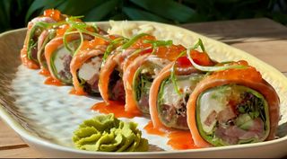 Рол без рису з лососем (280 г)