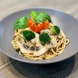 Pasta Funghi e broccoli