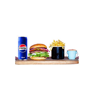 Combo Burger Vită + Pepsi 