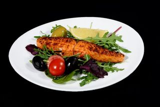 Лосось на гриле/ Somon la grătar