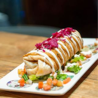 Burrito cochinita pibil (poco picante)