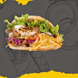 Kebab bułka amerykańska King Special