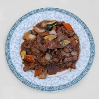 56.- Wok De Ternera